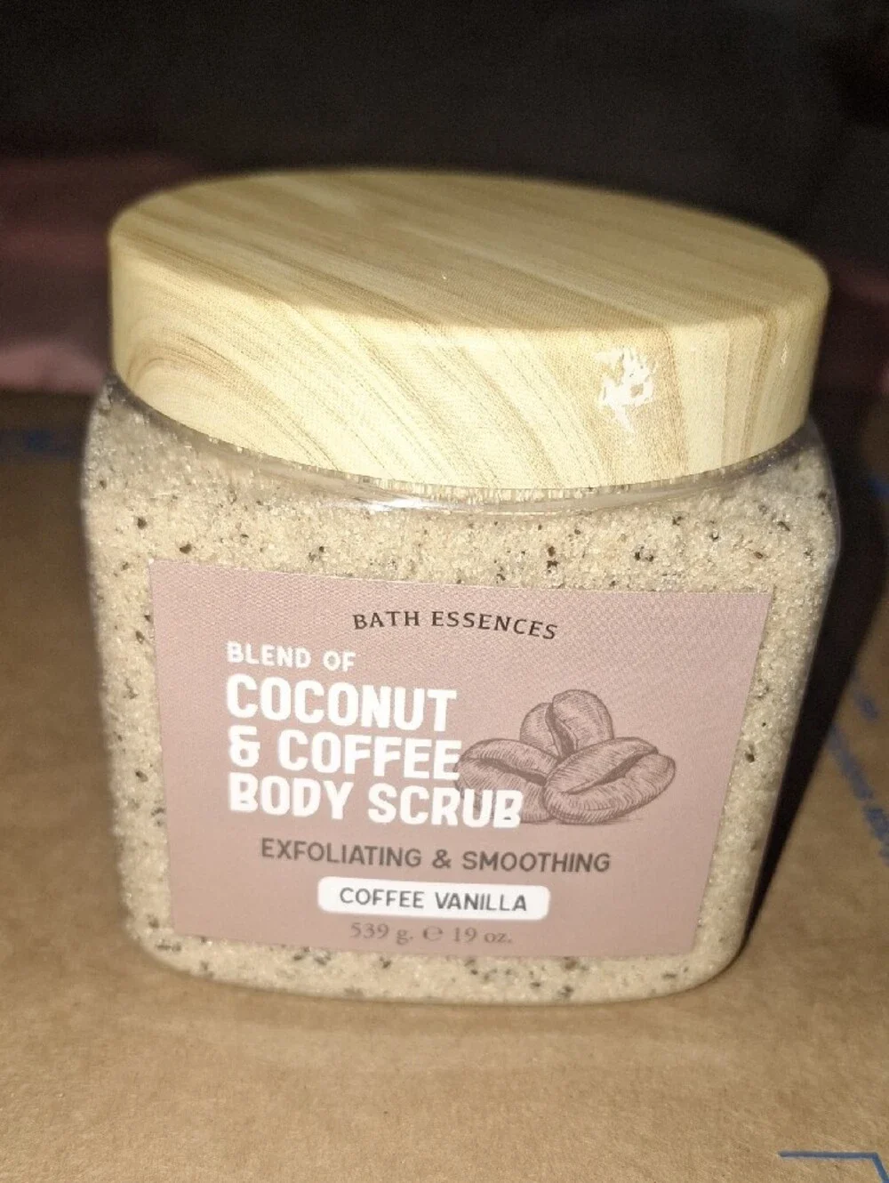 Coconut & Coffee Body Scrub — Coffee Vanilla